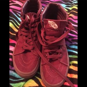 Slightly worn youth Vans Sk8-hi